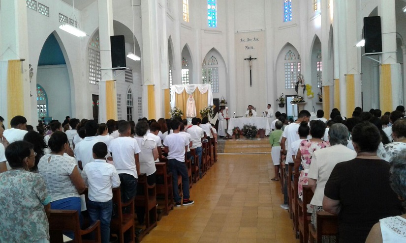 Pobladores de Bluefields celebran a Virgen de Fátima