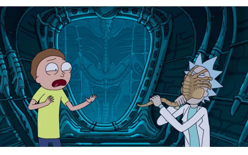El crossover de ‘Rick & Morty’ con ‘Alien: Covenant’