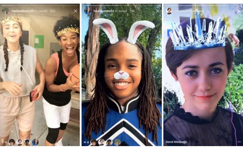 Las 'máscaras' llegan a Instagram