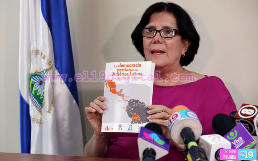 Nicaragua destaca  en materia de participación política de las mujeres en América Latina 