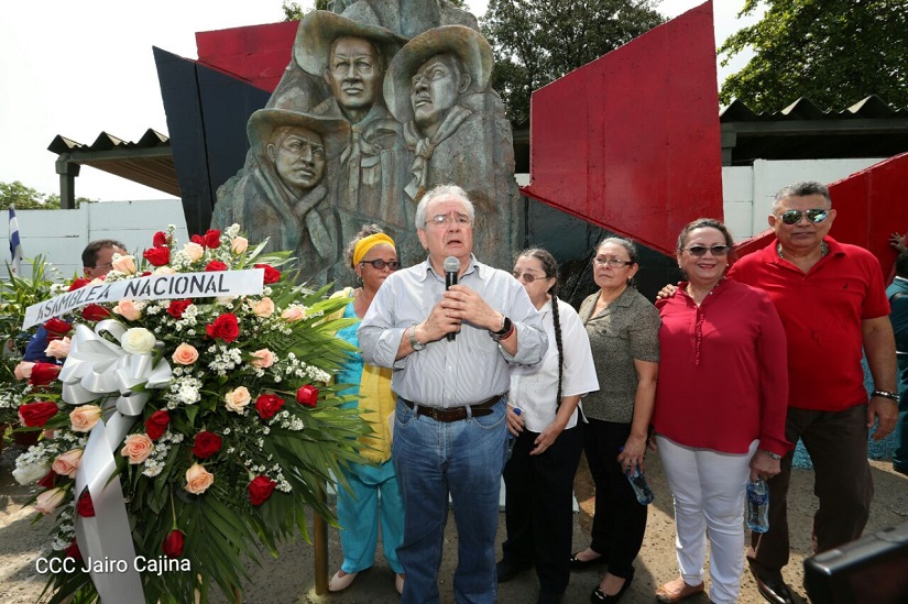 Asamblea Nacional rinde homenaje al General Augusto C. Sandino