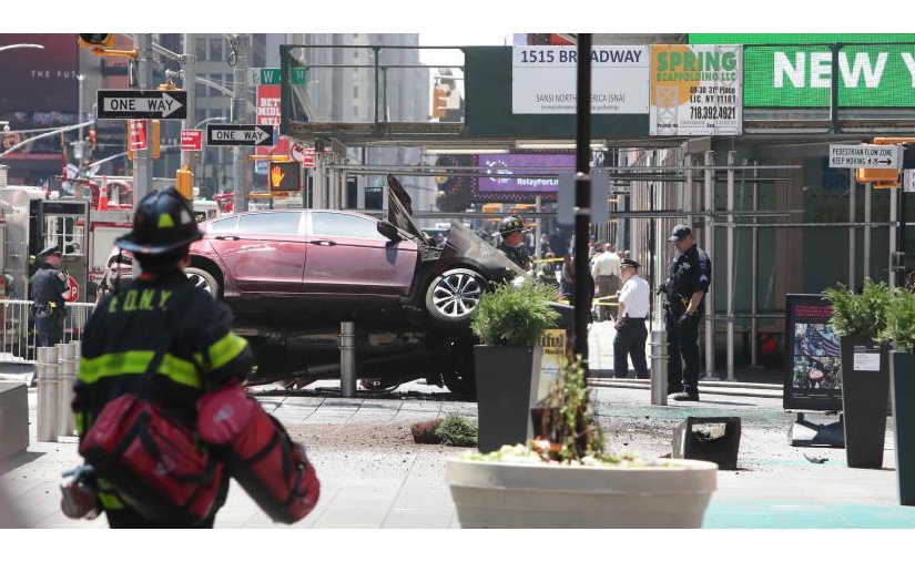 Identifican al conductor que arrolló a una multitud en Times Square