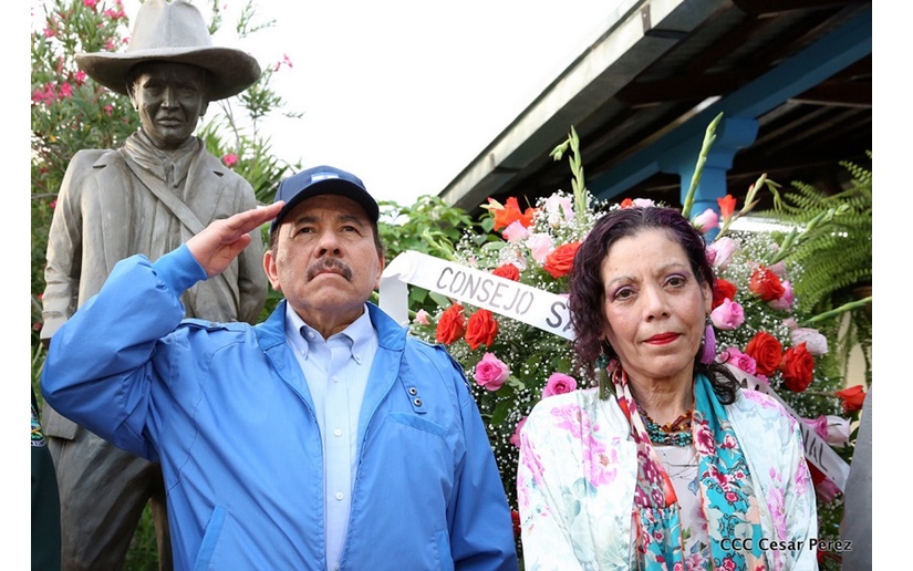 Acto del 122 Aniversario Natal del General Sandino