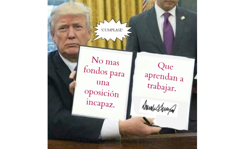 El recorte de los 10 millones de Donald Trump