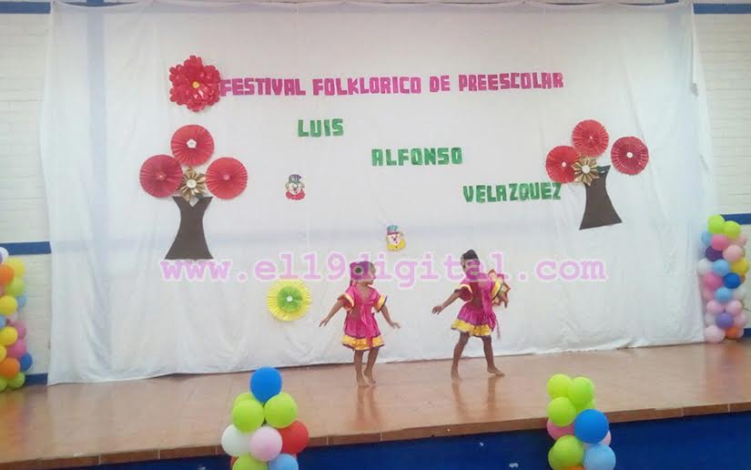 Festival Folcklórico de pre-escolar “Luis Alfonso Velásquez” en Rivas