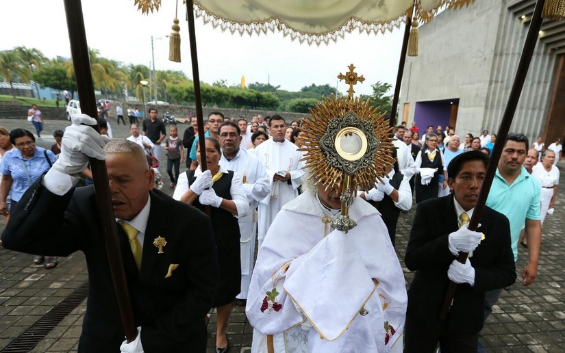 Nicaragua celebra Procesión y Santa Misa ‘Corpus Christi’