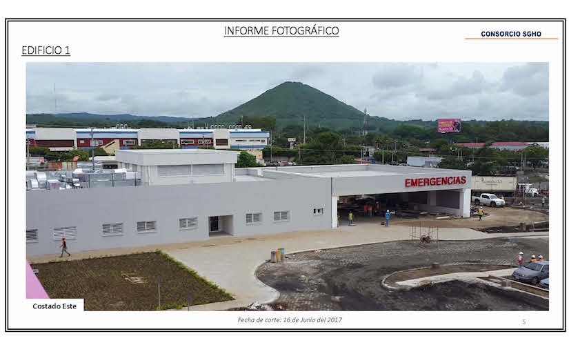 Avance en la construcción del Nuevo Hospital Fernando Vélez Paiz