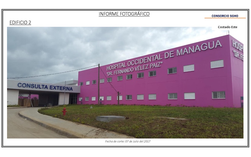 Avances de obras en el nuevo Hospital Fernando Vélez Paiz (INFOGRAFIA)