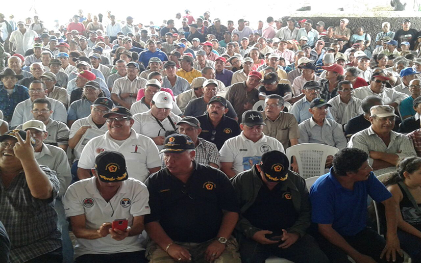 Retirados de las fuerzas armadas realizan encuentro departamental en Matagalpa