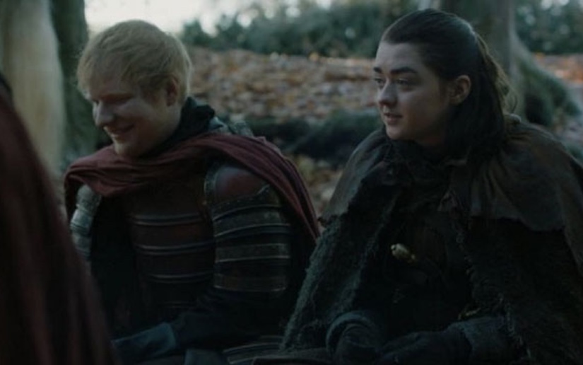 Así fue el cameo de Ed Sheeran en ‘Game of Thrones’ (VIDEO)