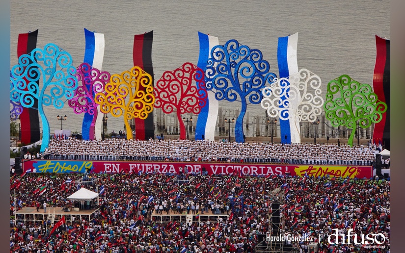Rosario: Vamos a comprometernos con una Nicaragua Unida, Segura y Más Alegre