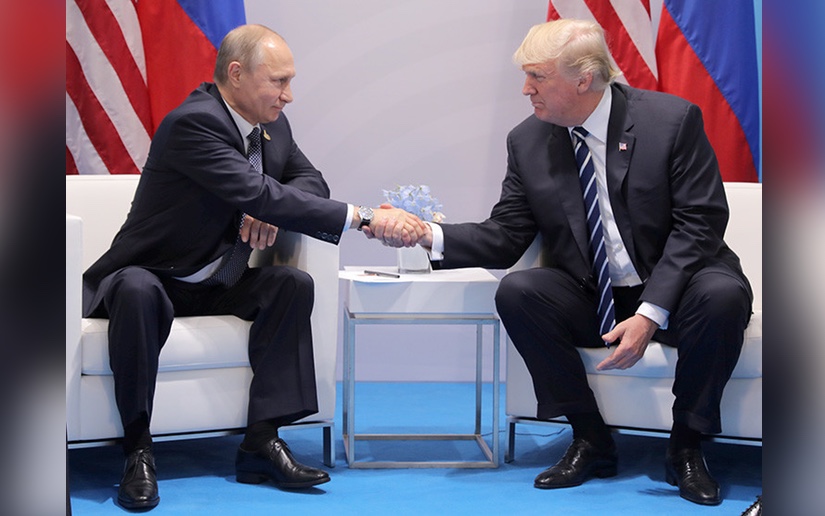 Trump confirma que charló con Putin en la cena del G20 y califica de enferma a la prensa de EE.UU.