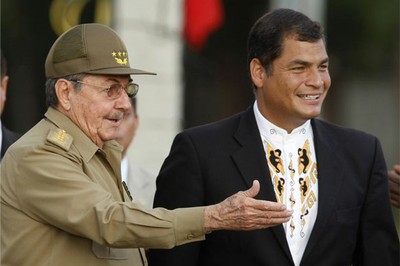 Venimos a aprender de Cuba, afirmó Rafael Correa