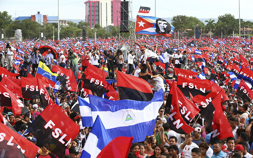 38/19 celebrado por miles de nicaragüenses: Siempre 19, Siempre al Frente, Siempre más allá
