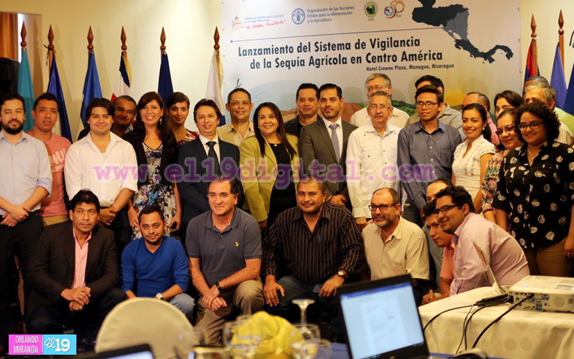 Lanzan en Nicaragua el Sistema de Vigilancia de la Sequía Agrícola en Centroamérica