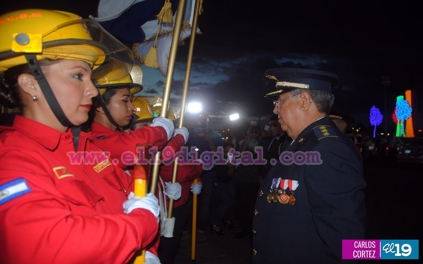 Benemérito Cuerpo de Bomberos de Managua conmemora 71 aniversario
