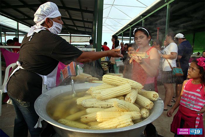 Exponen enorme gama de platillos hechos con maíz nuevo en Parque Nacional de Ferias