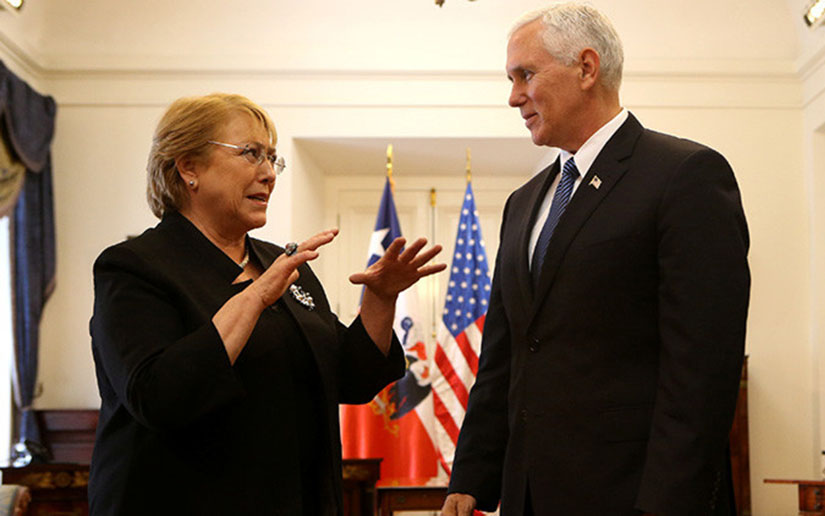 Bachelet: Chile no apoyará golpes de Estado ni intervenciones militares en Venezuela