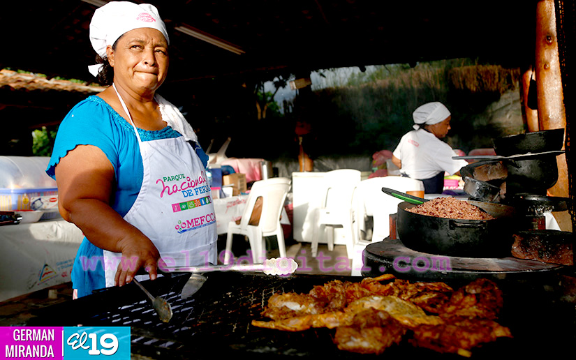 Pruebe un riquísimo asado en el Parque Nacional de Ferias