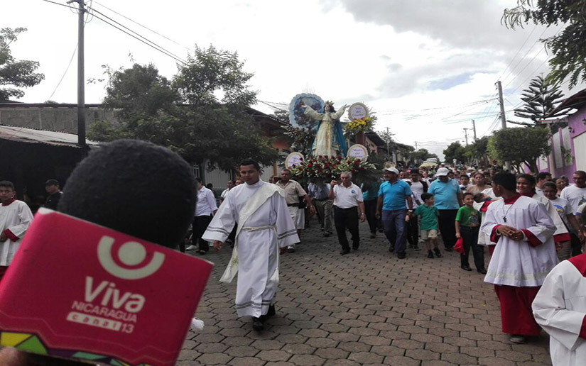  Virgen la Asunción de Juigalpa vuelve a su nicho en el hospital regional