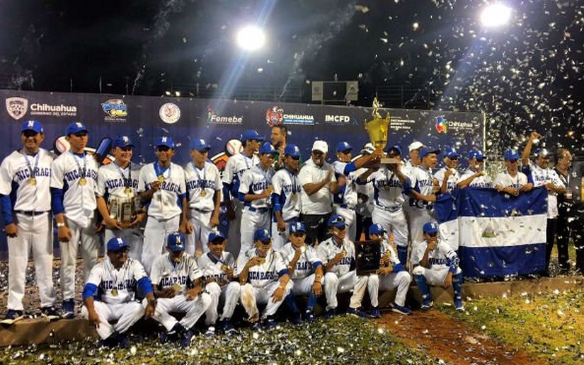 Nicaragua gana oro en Campeonato Panamericano de Beisbol Sub 14