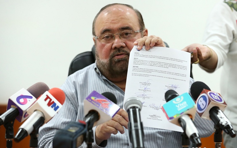 CSE convocó a campaña electoral pacífica