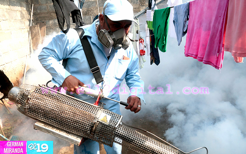 Fumigan más 200 casas del barrio Niños Héroes y Mártires de Ayapal