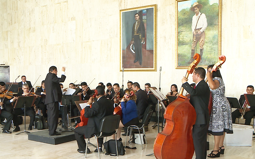 Orquesta Nacional e Instituto Nicaragüense de la Cultura (INC) rinden homenaje a Camilo Zapata