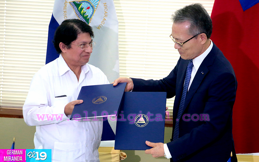 Nicaragua y República de China (Taiwán) firman memorándum de entendimiento