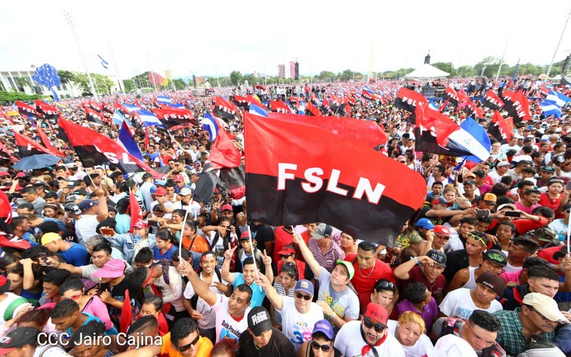 Pueblo nicaragüense simpatiza con el Frente porque le genera confianza en el futuro
