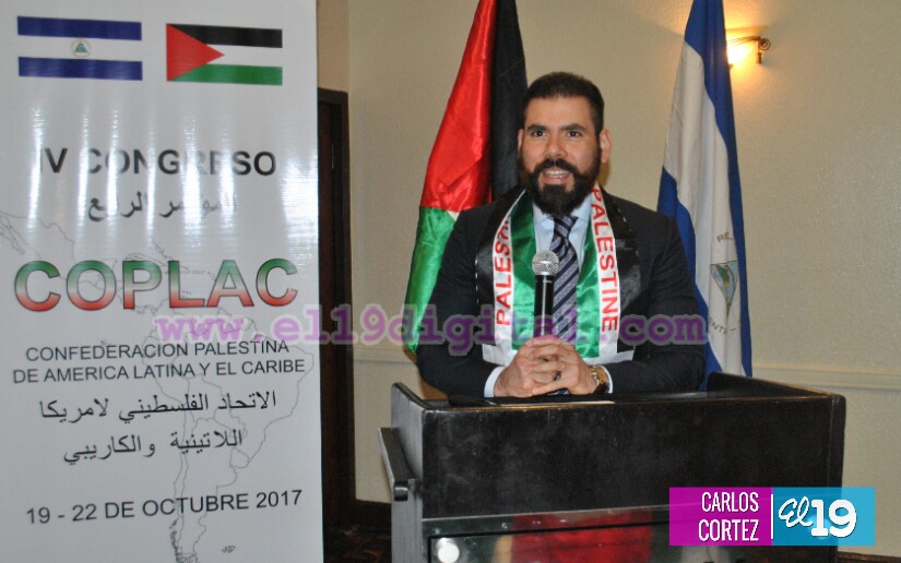 Nicaragua presenta clima de Inversión durante IV Congreso de la Confederación Palestina en América