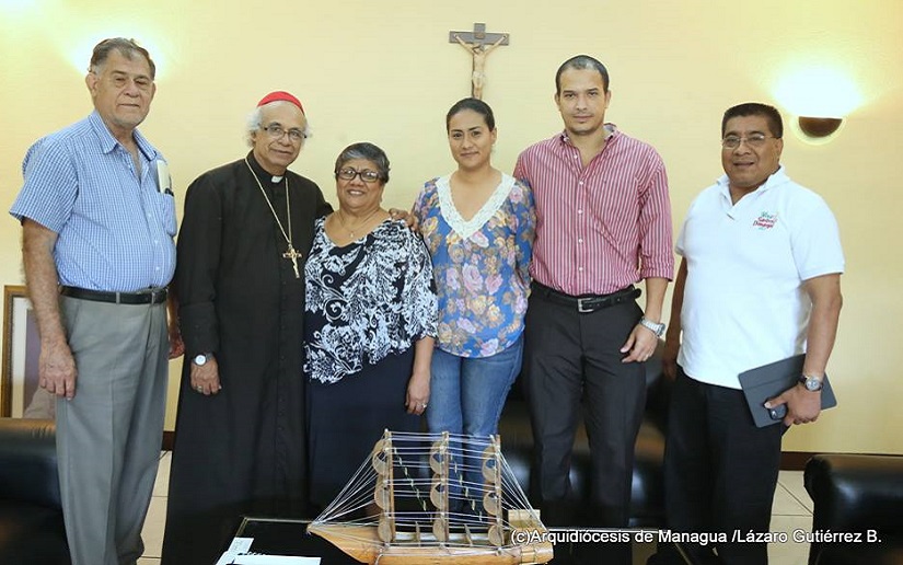 Embajadora de Nicaragua ante el Vaticano realiza visita de cortesía al Cardenal Leopoldo Brenes