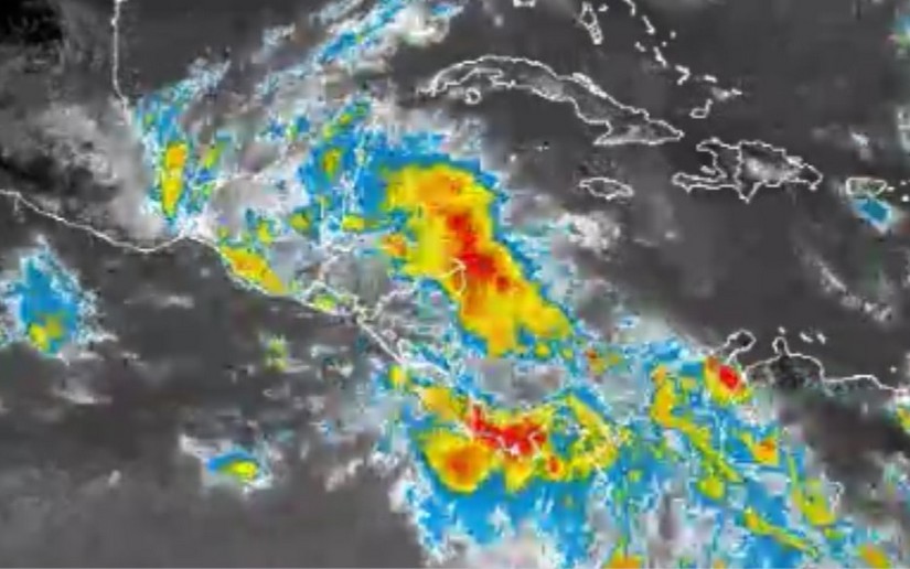 Sistema de bajas presiones causará abundantes lluvias en el país apartir de este martes