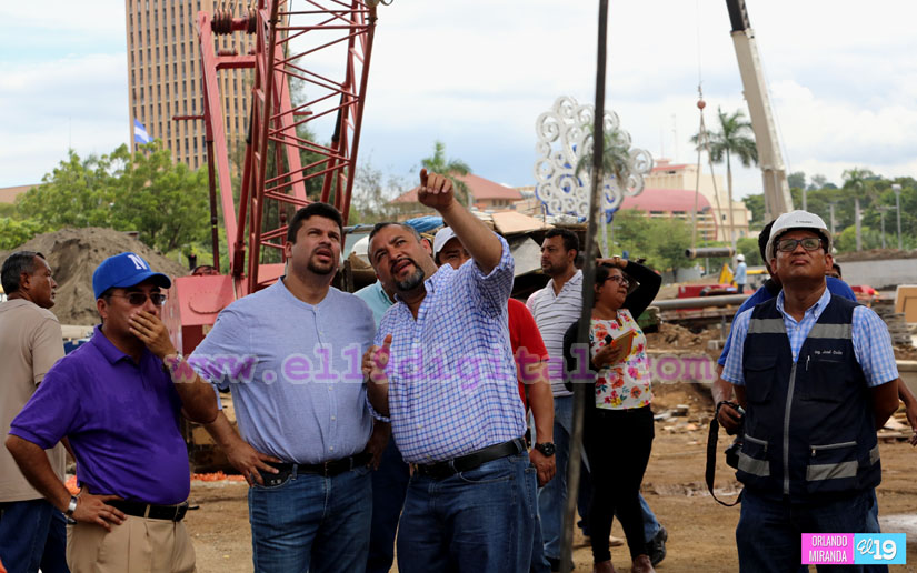 Construcción del Polideportivo Alexis Arguello avanza en un 80%