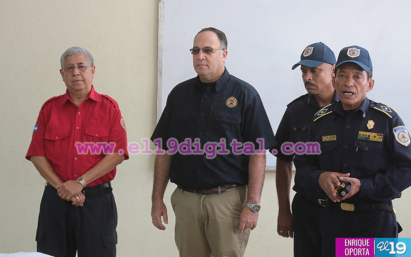 Director del Cuerpo de Bomberos de Panamá visita Academia de Bomberos de Nicaragua