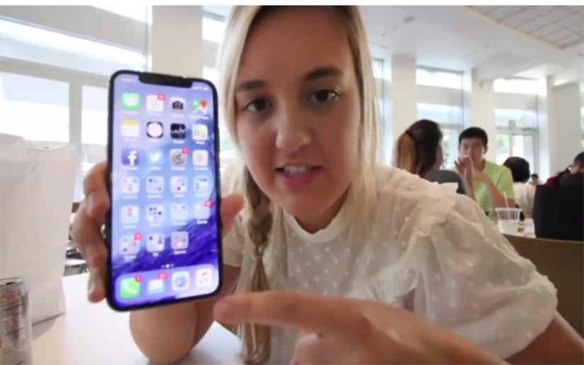 La hija de un ingeniero de Apple mostró el nuevo iPhone X y causó el despido de su padre