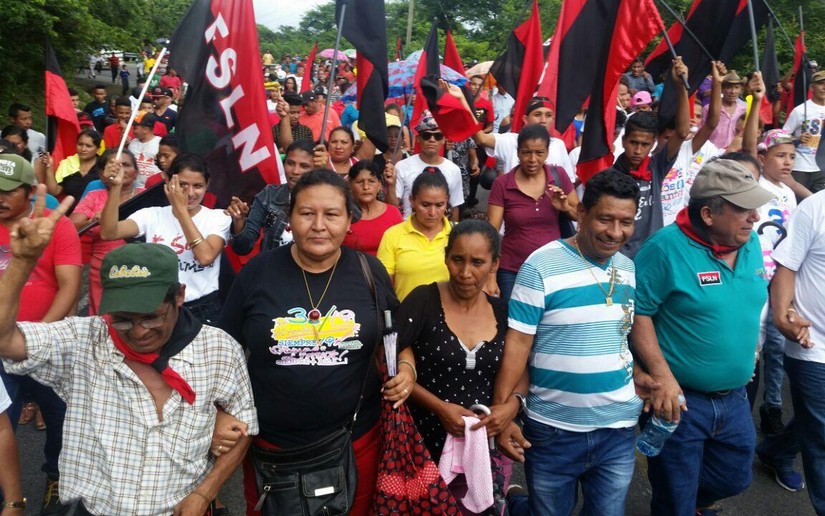 Chinandeganos cierran campaña de la unidad y la esperanza