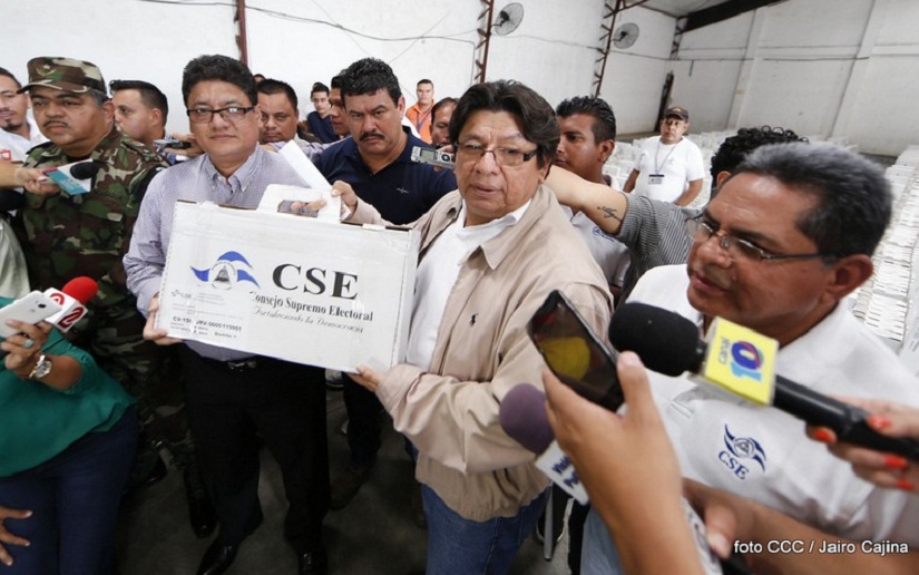 CSE concluye distribución del material electoral
