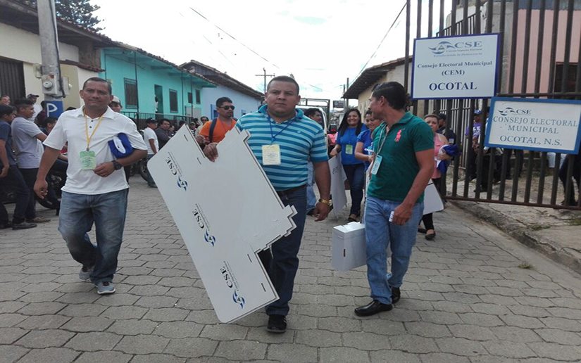 Listos materiales electorales en Ocotal