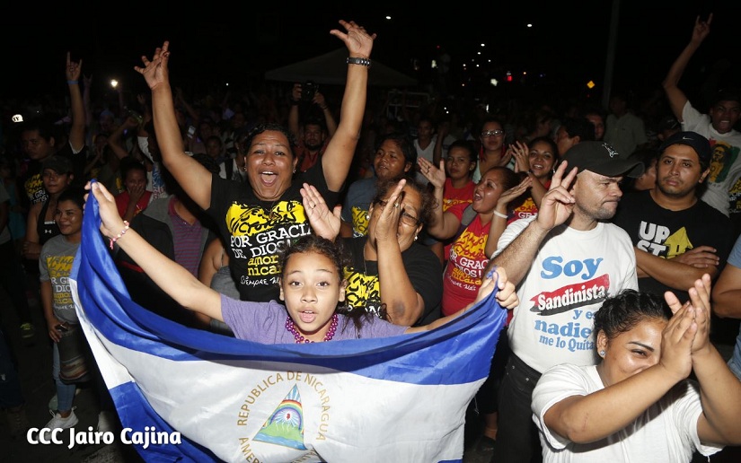 Frente Sandinista celebra amplia victoria en elecciones municipales