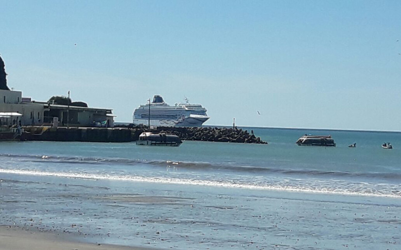 Arriba nuevo crucero a la bahía turística de San Juan del Sur  
