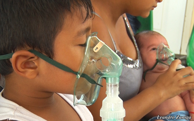 Evite los problemas respiratorios en los niños