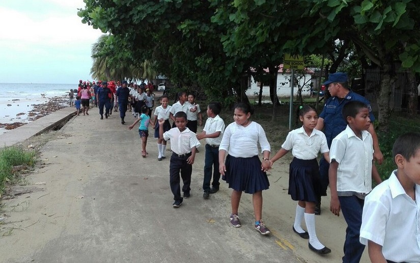 Realizan ejercicio multiamenazas ante tsunami en Corn Island