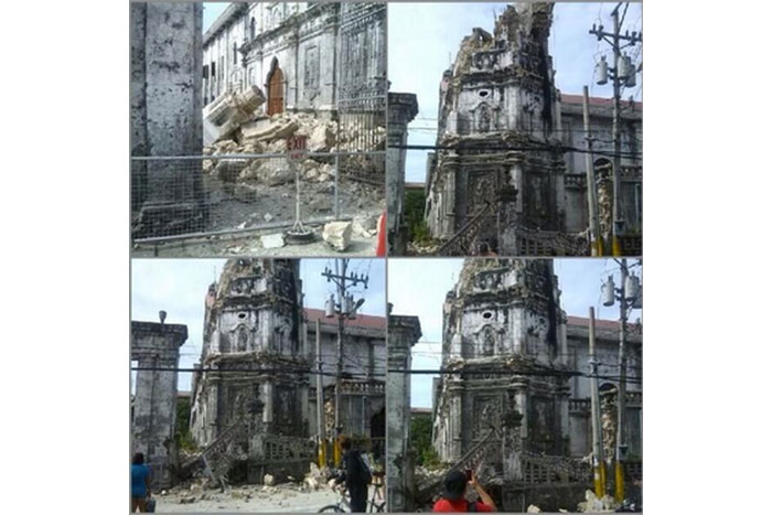 Tres fuertes terremotos sacuden Filipinas