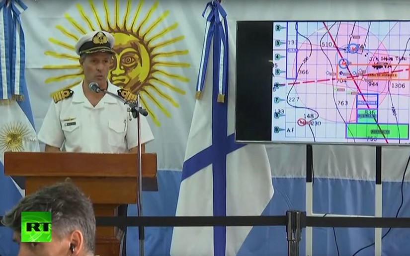 La Armada Argentina investiga otras dos posibles localizaciones del ARA San Juan