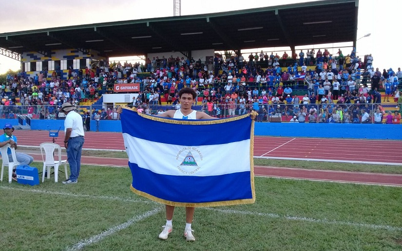 Nicaragua gana oro en inicio de atletismo en Juegos Centroamericanos 