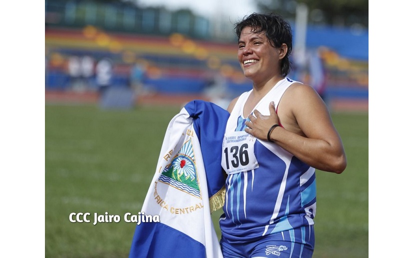 Dalila Rugama le da el oro a Nicaragua y obtiene nuevo récord en lanzamiento de jabalina