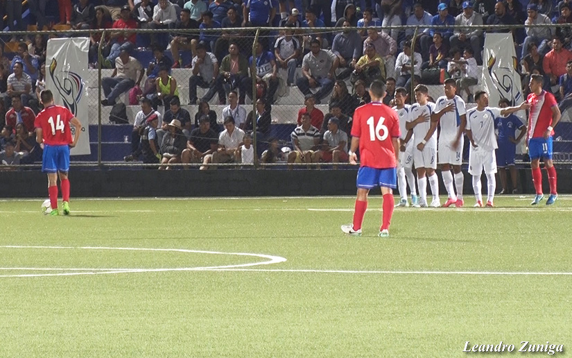Costa Rica gana partido de fútbol a Nicaragua