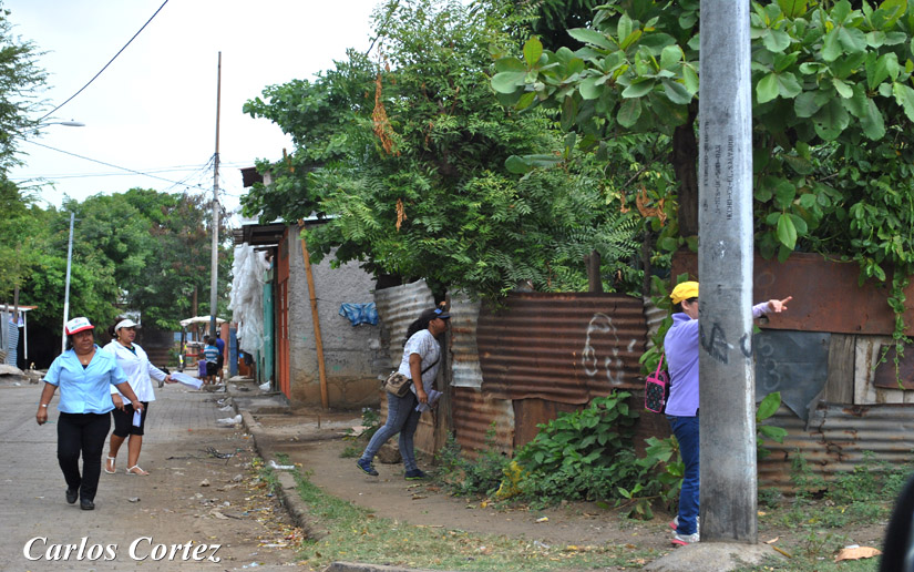 Pobladores de Acahualinca se suman a la prevención de las enfermedades
