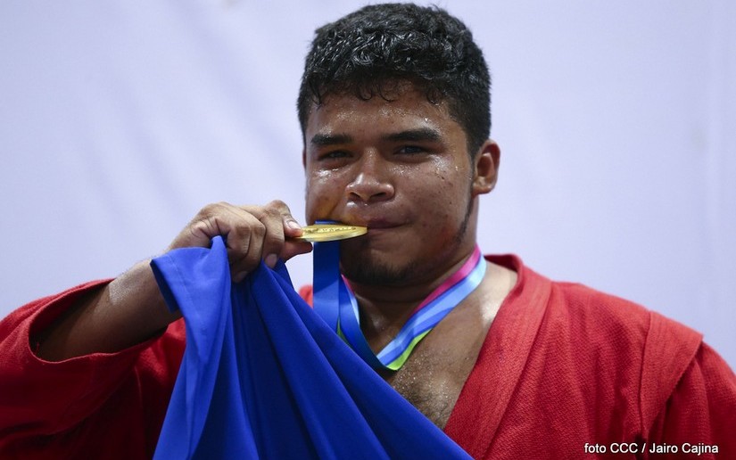 Nicaragua destaca obteniendo varias medallas de oro en sambo